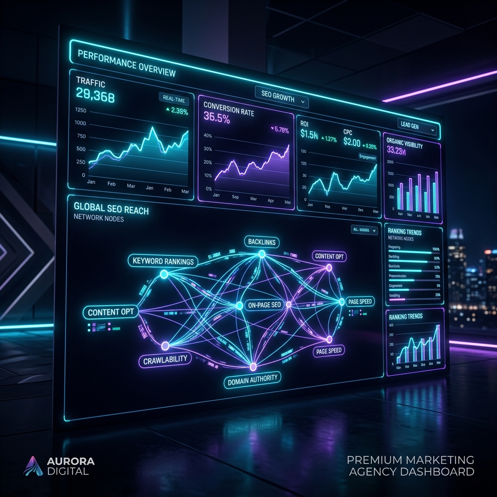Growth and SEO Dashboard